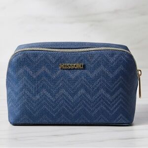 Delta One X Missoni First Class Amenity Dopp Kit Travel Bag Case